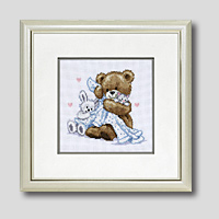 クロスステッチ刺繍額装-239