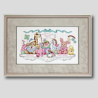 クロスステッチ刺繍額装-247