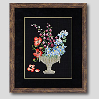 クロスステッチ刺繍額装-249