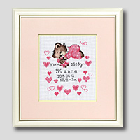 クロスステッチ刺繍額装-253