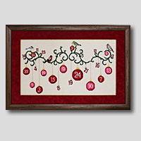 クロスステッチ刺繍額装-256