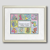 クロスステッチ刺繍額装-259