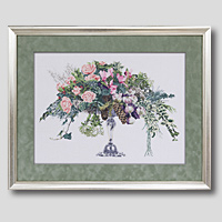 クロスステッチ刺繍額装-266