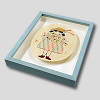 クロスステッチ刺繍額装-265