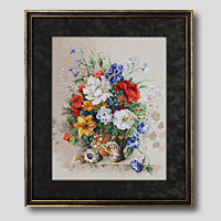 クロスステッチ刺繍額装-273