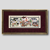 クロスステッチ刺繍額装-271