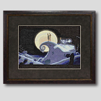 クロスステッチ刺繍額装-281