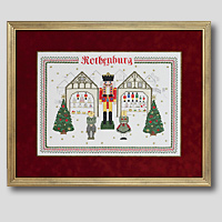 クロスステッチ刺繍額装-282