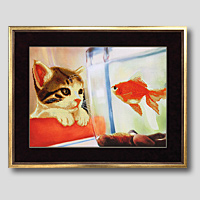 クロスステッチ刺繍額装-289