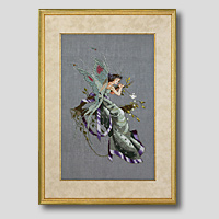 クロスステッチ刺繍額装-288