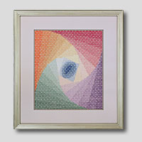 クロスステッチ刺繍額装-292