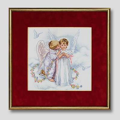 クロスステッチ刺繍額装-301