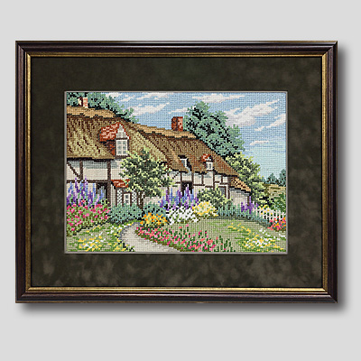 クロスステッチ刺繍額装-307