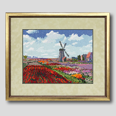 クロスステッチ刺繍額装-306