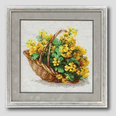 クロスステッチ刺繍額装-310