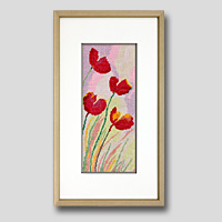 クロスステッチ刺繍額装-316