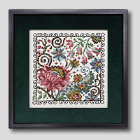 クロスステッチ刺繍額装-323