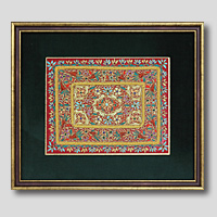 クロスステッチ刺繍額装-325