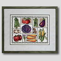 クロスステッチ刺繍額装-328