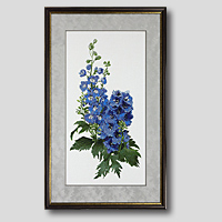 クロスステッチ刺繍額装-333