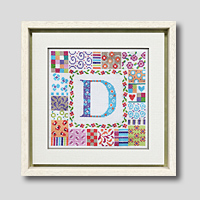 クロスステッチ刺繍額装-331