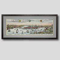 クロスステッチ刺繍額装-351