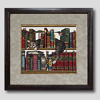 クロスステッチ刺繍額装-353