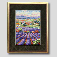 クロスステッチ刺繍額装-355