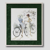 クロスステッチ刺繍額装-364