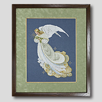クロスステッチ刺繍額装-378