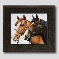 クロスステッチ刺繍額装-385