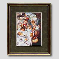 クロスステッチ刺繍額装-387