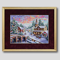 クロスステッチ刺繍額装-402