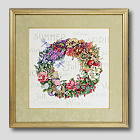 クロスステッチ刺繍額装-407