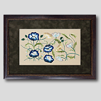 クロスステッチ刺繍額装-424