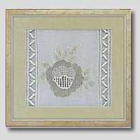 クロスステッチ刺繍額装-423