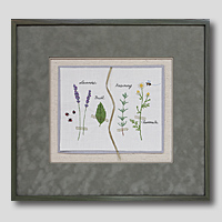 クロスステッチ刺繍額装-425