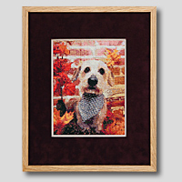 クロスステッチ刺繍額装-431