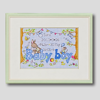 クロスステッチ刺繍額装-434