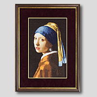 クロスステッチ刺繍額装-435