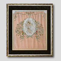 クロスステッチ刺繍額装-449