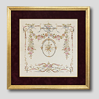 クロスステッチ刺繍額装-453