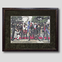 クロスステッチ刺繍額装-456