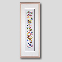 クロスステッチ刺繍額装-455