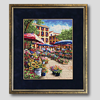 クロスステッチ刺繍額装-467