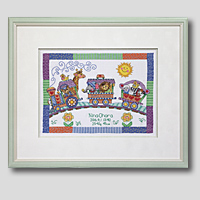 クロスステッチ刺繍額装-473