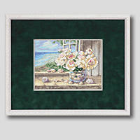 クロスステッチ刺繍額装-475