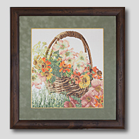 クロスステッチ刺繍額装-484