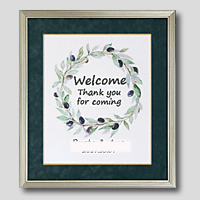 クロスステッチ刺繍額装-487