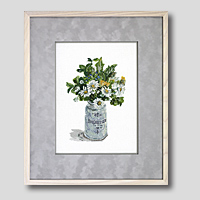 クロスステッチ刺繍額装-490